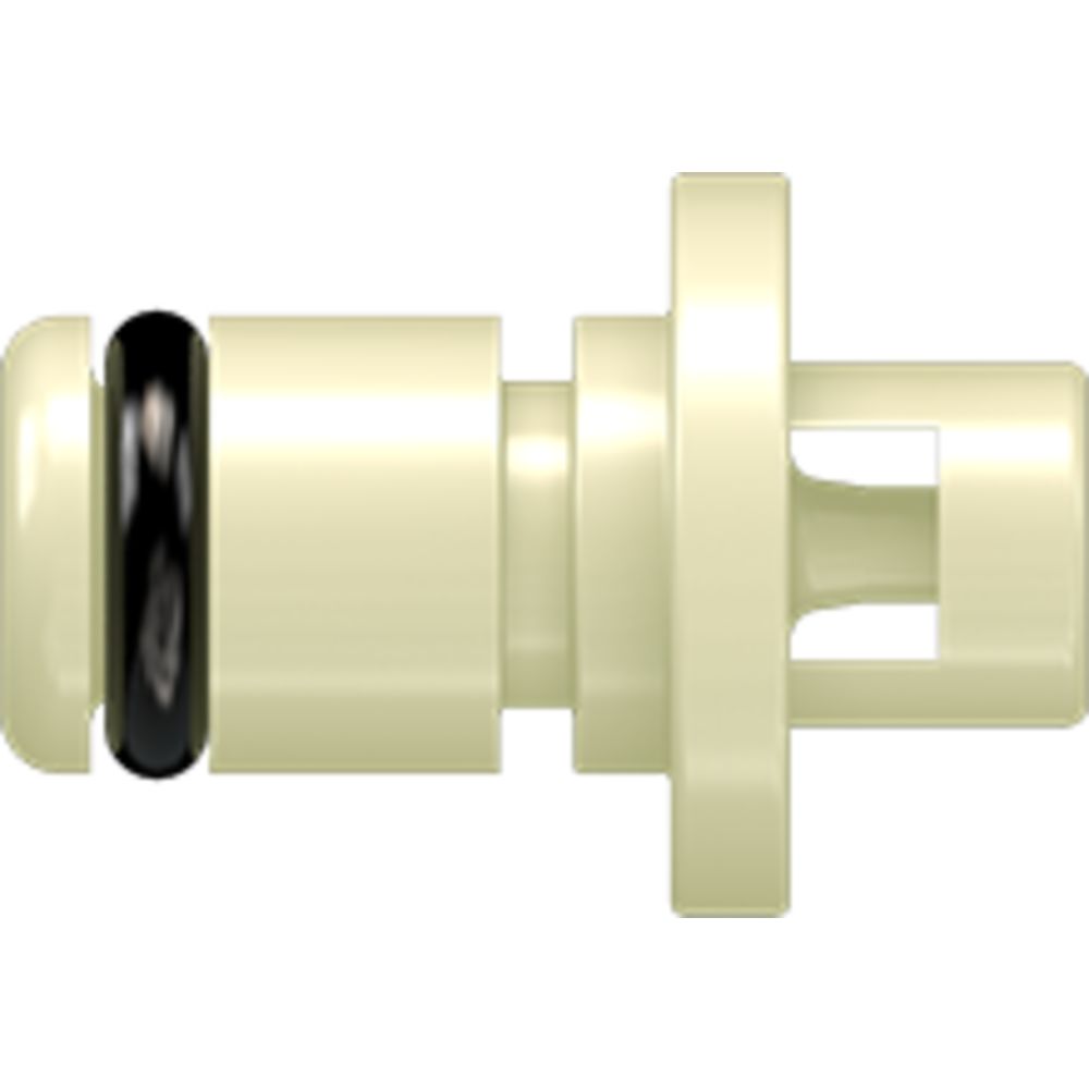 LinkTech 20PP Series Straight Male, Non-valved, 1/16" HB, Molded Almond Color, Polypropylene