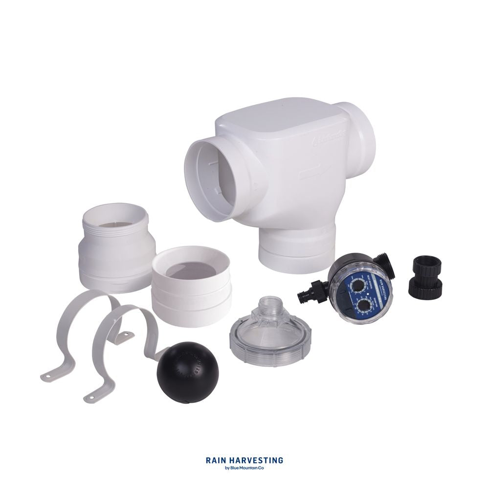 First Flush Advanced Downpipe Kit WDDP120 4" advanced release valve from Rain Harvesting Pty by Blue Mountain Co.