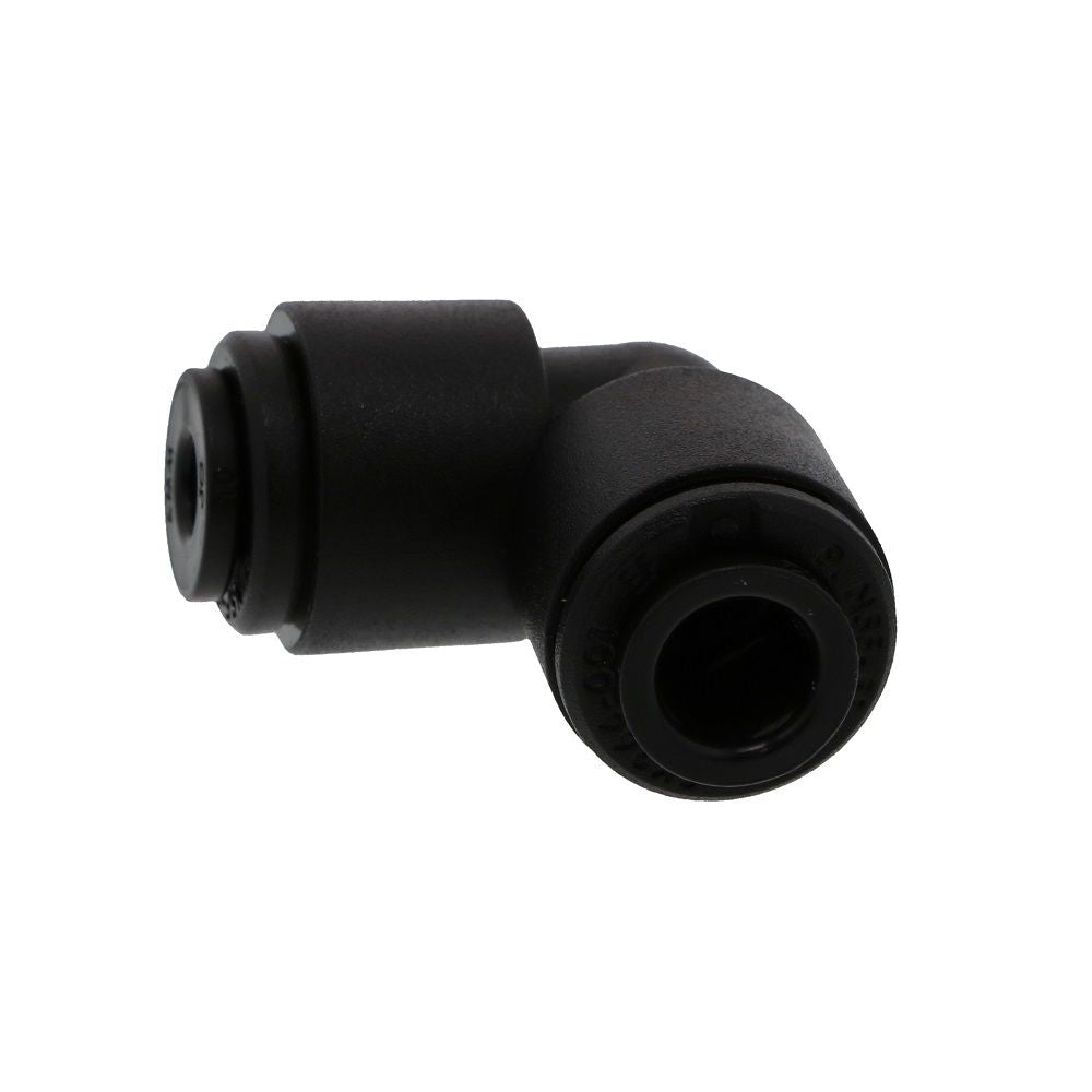 John Guest Reducing Union Elbow BLACK ACETAL - 6mm x 4mm