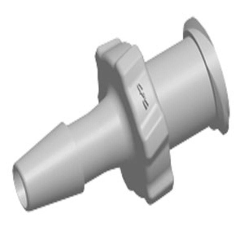 LF41 Luer Fitting Natural Polypropylene Female Luer X 1/8 HB
