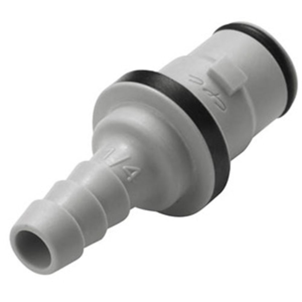 NS2D2204 Valved In-Line Hose Barb Coupling Insert 1/4 ID Barb