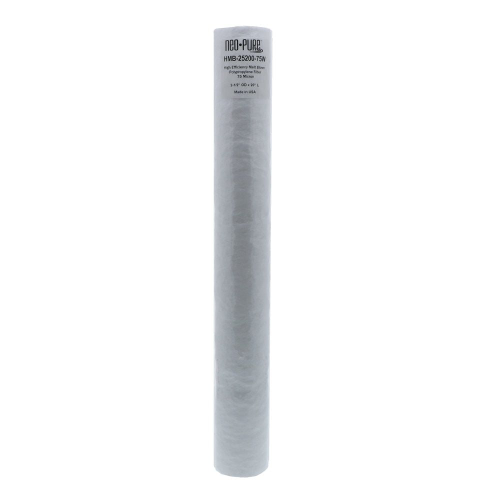 Neo-Pure HMB-25200-75W 20" High Efficiency Meltblown Filter 75 micron