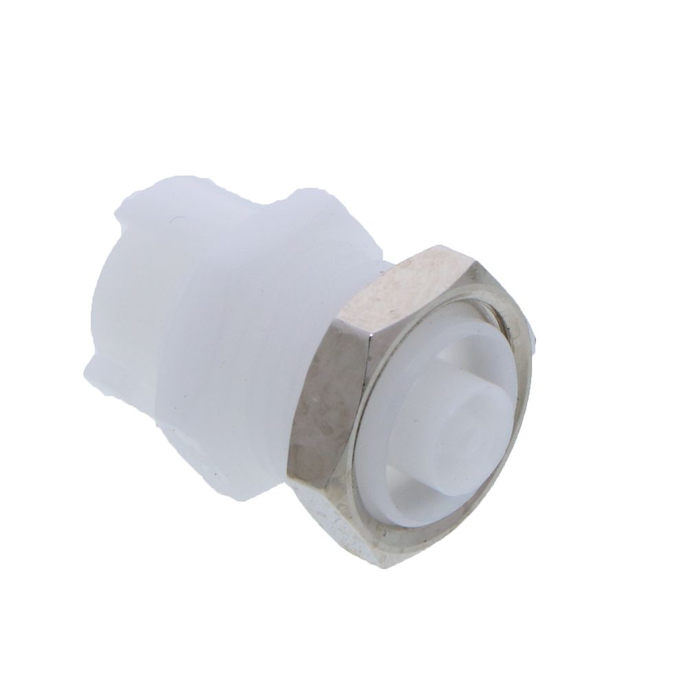 SMFPM01 Non-Valved Panel Mount Hose Barb Coupling Body 1/16 ID Barb
