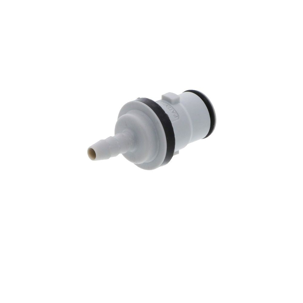 NS2D220212 Valved In-Line Hose Barb Coupling Insert 1/8 ID Barb