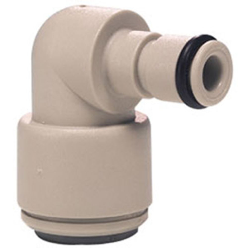 John Guest Dispensing Valve Elbow - 3/8 x 3/8