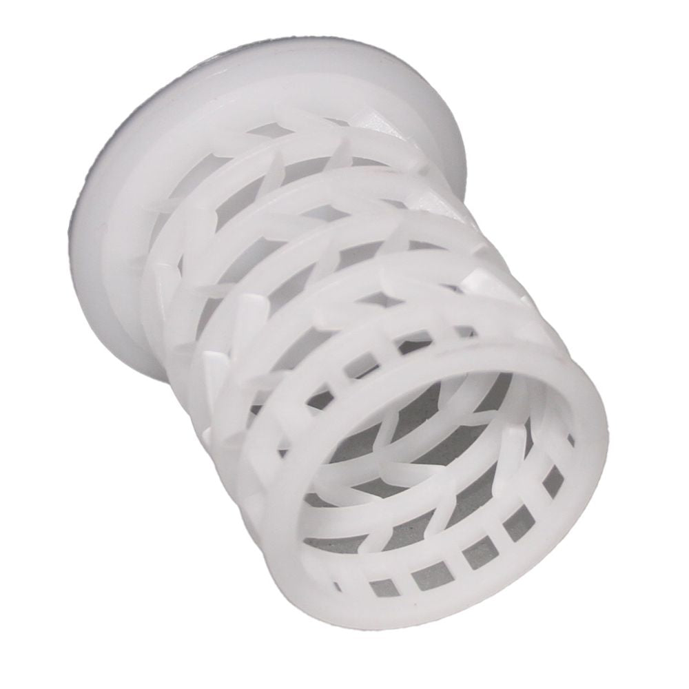Filter Cartridge Spring Adapter, Natural PP, 2.3” L x 2.4” max dia