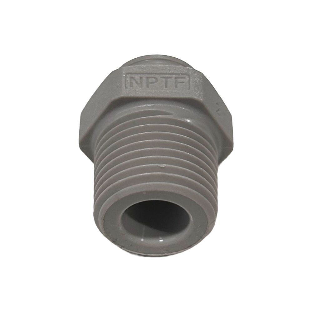 John Guest Male Connector NPTF - 1/4 x 3/8 NPTF