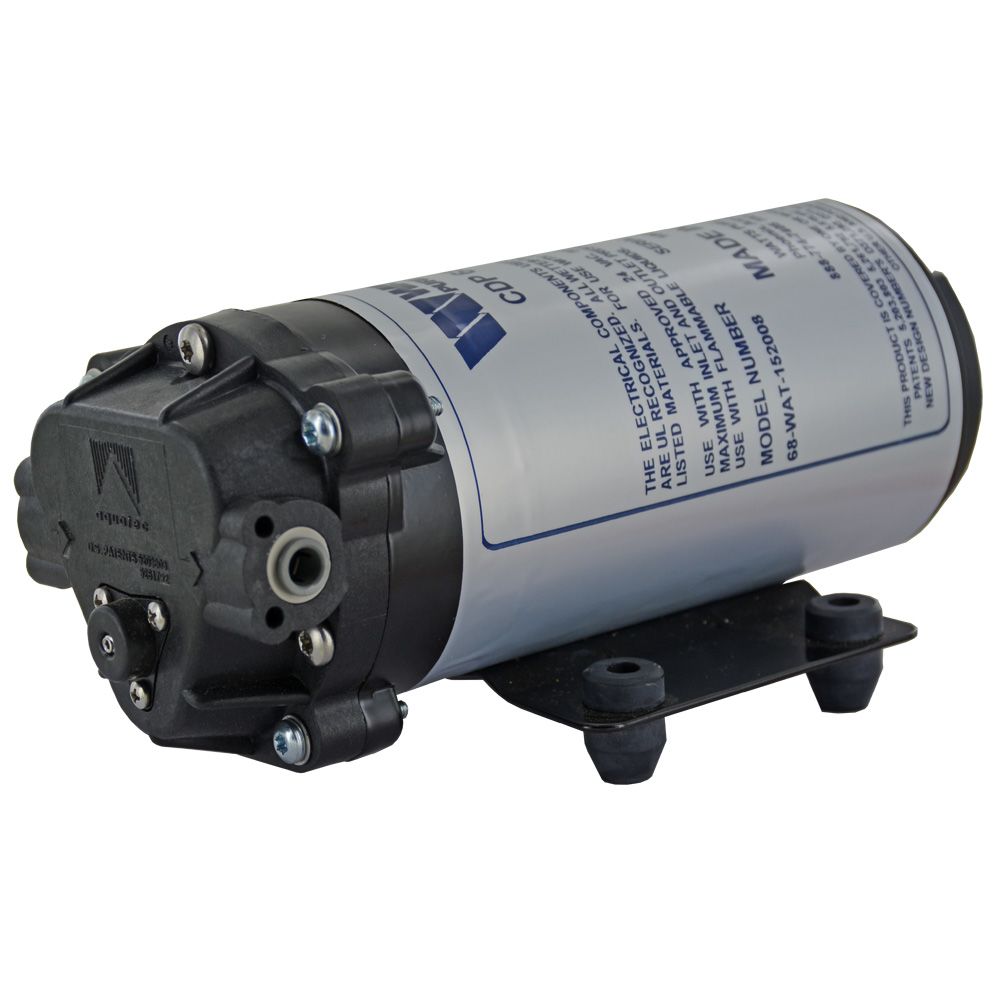 Watts CDP6800 RO Booster Pump for up to 50 GPD, 1/4"JG, 24 VAC