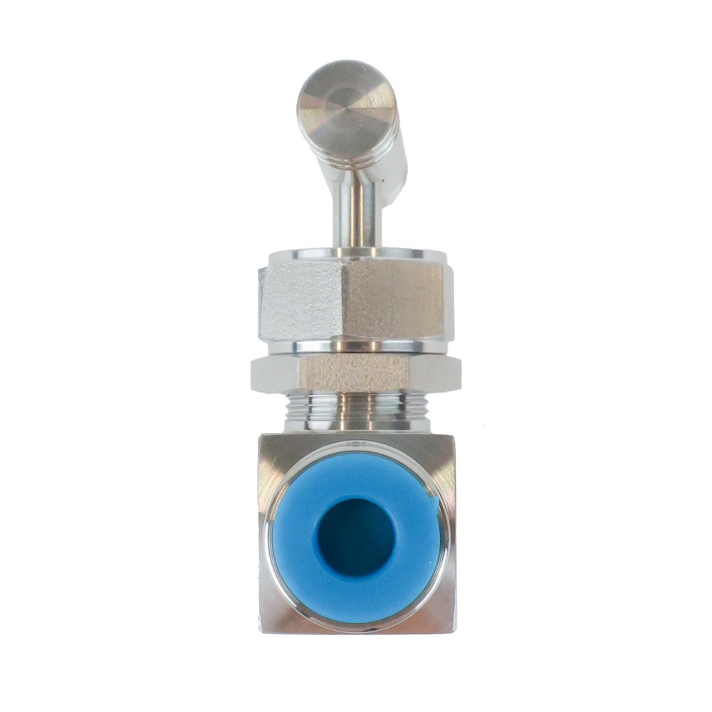 Panel Mount Needle Valve - 1/4" FNPT 316 SS