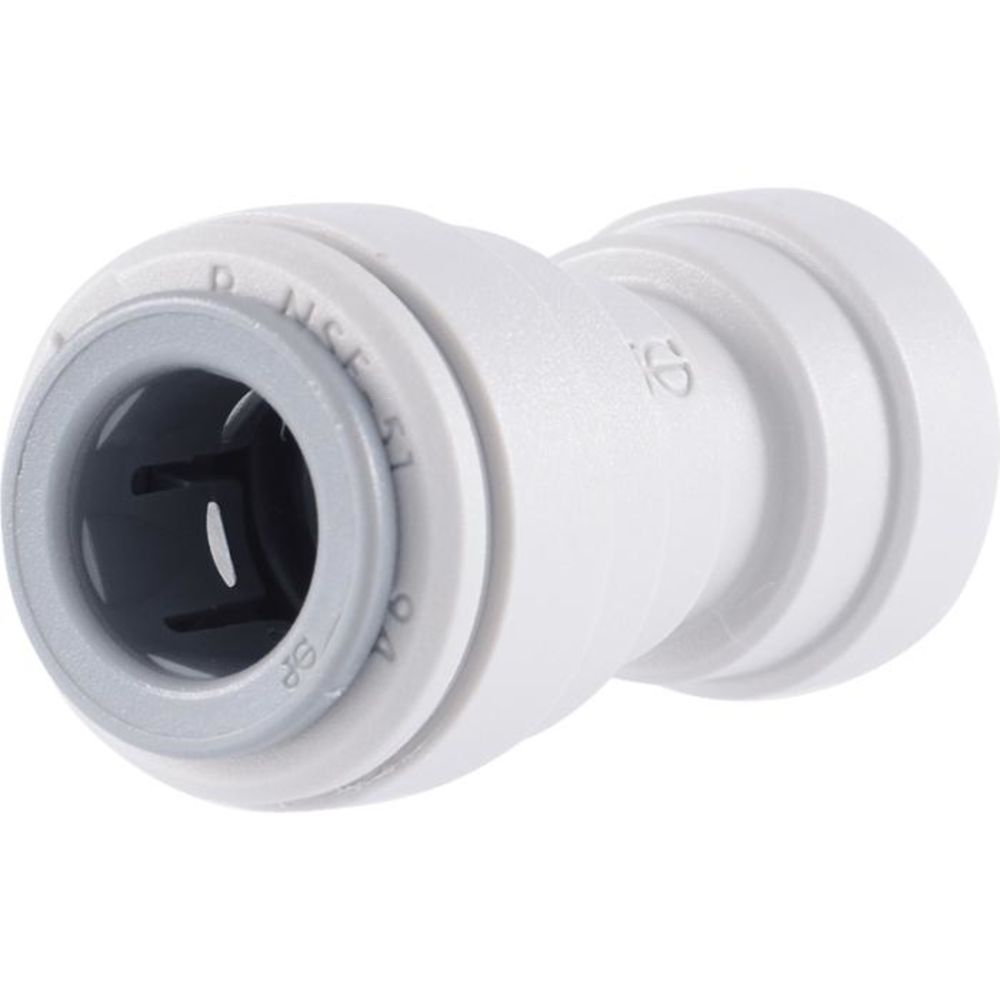 John Guest 5/16" x 5/32" Acetal Reducing Union Connector - Gray