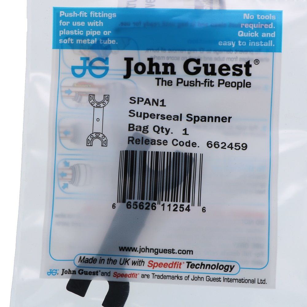 John Guest Spanner - 5/16 Superseal & 3/8 Superseal