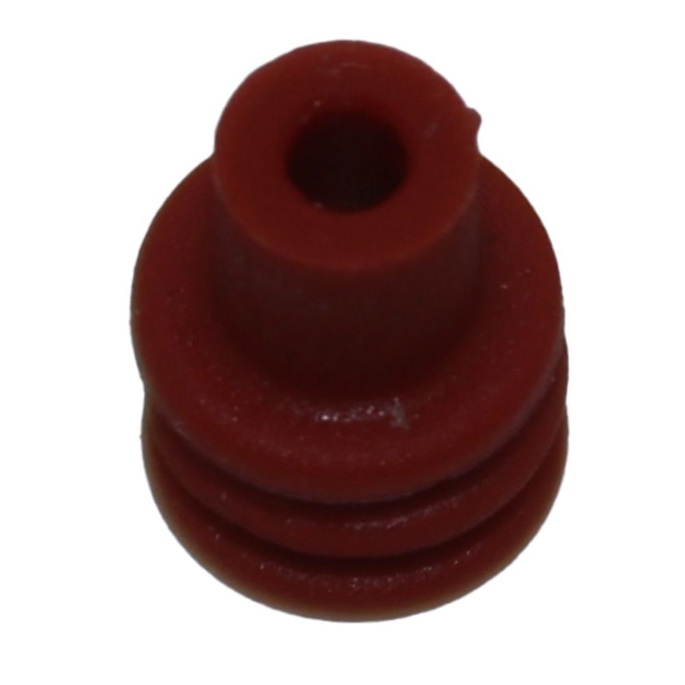 Cable Seals on Mylar Dark Red