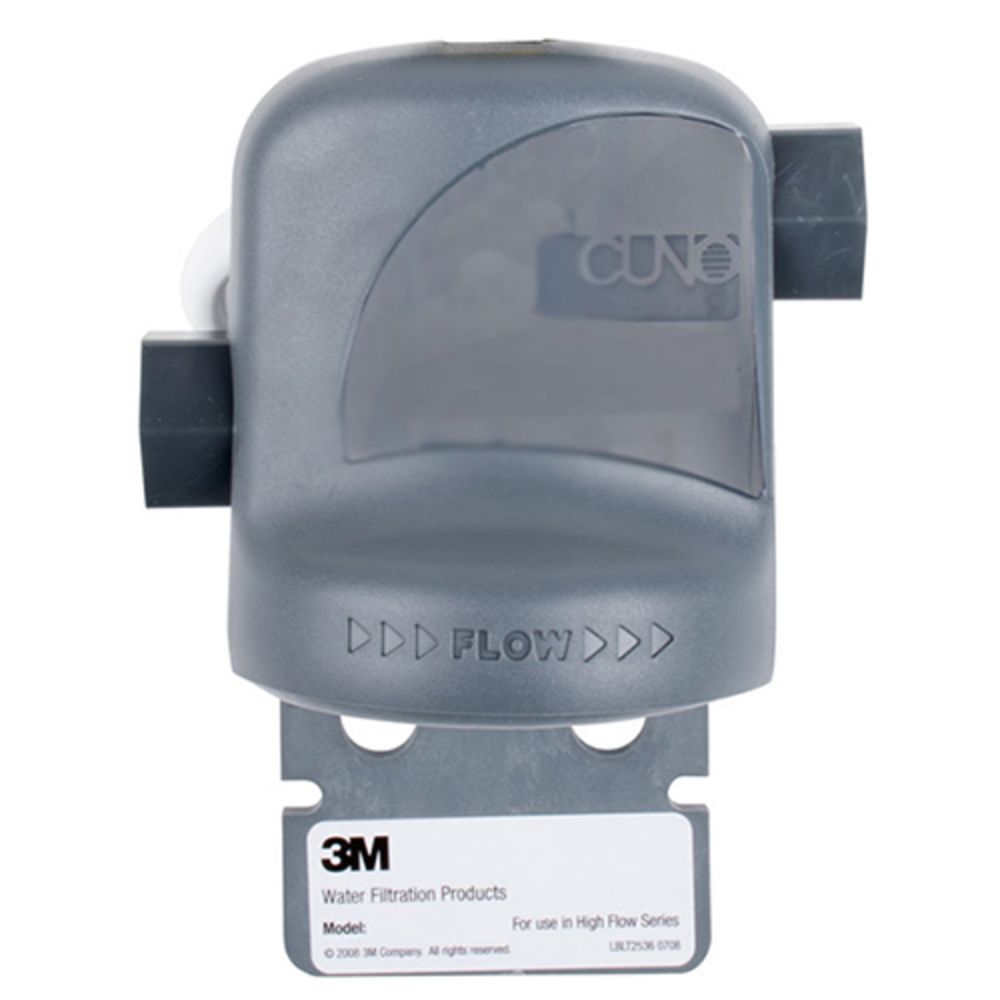 3M Water Filtration 3/8" FNPT, Valve-in-head, w/ Shroud and Flow Control