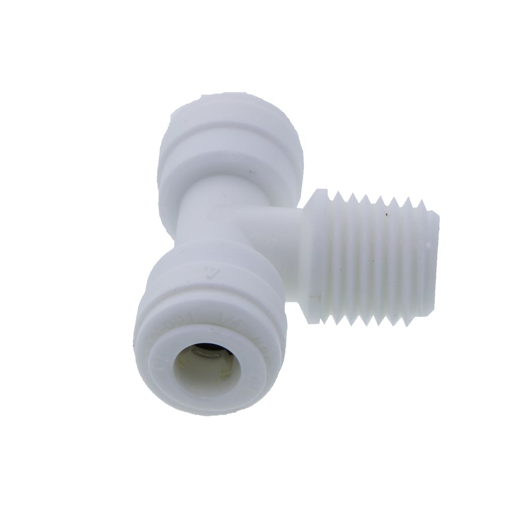 DMfit Male Tee Union - 1/4" Push-in X 1/4" NPTF