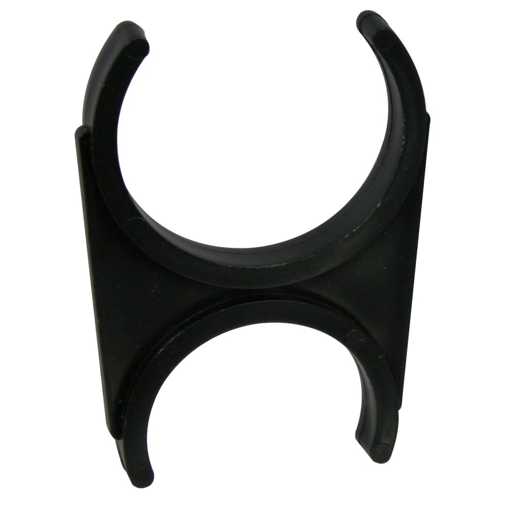 Mounting Clip 2" x 2.5" Diameter BLACK