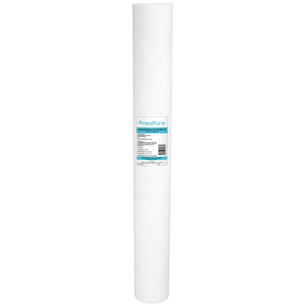 Neo-Pure MB-25200-10-222FL-E 20" High Efficiency Meltblown Filter 10 micron