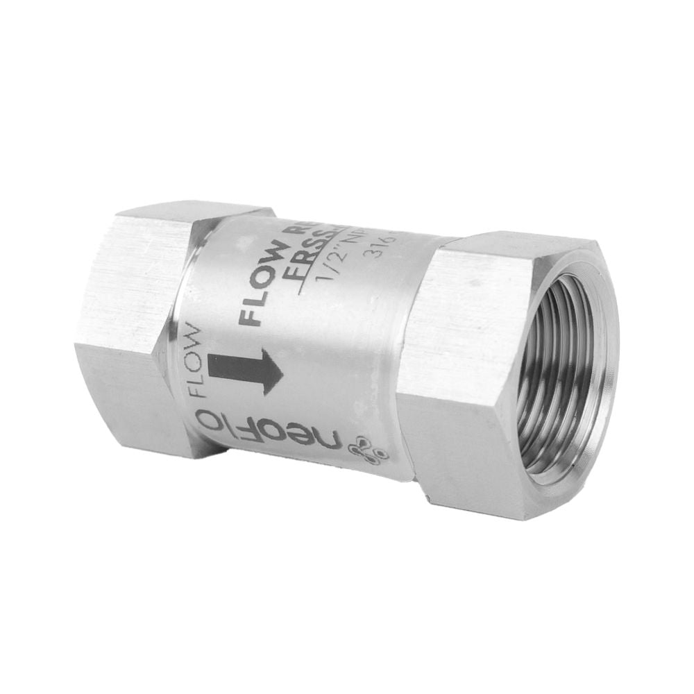 Neo-Pure Stainless Steel Flow Control 6 GPM 1/2 FPT x FPT