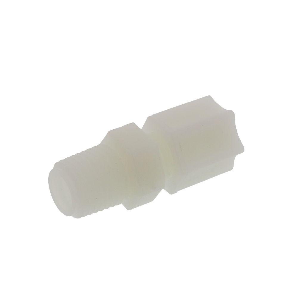 JACO 10-8-6-N-O Nylon Male Connector 1/2 OD Tube x 3/8 MPT