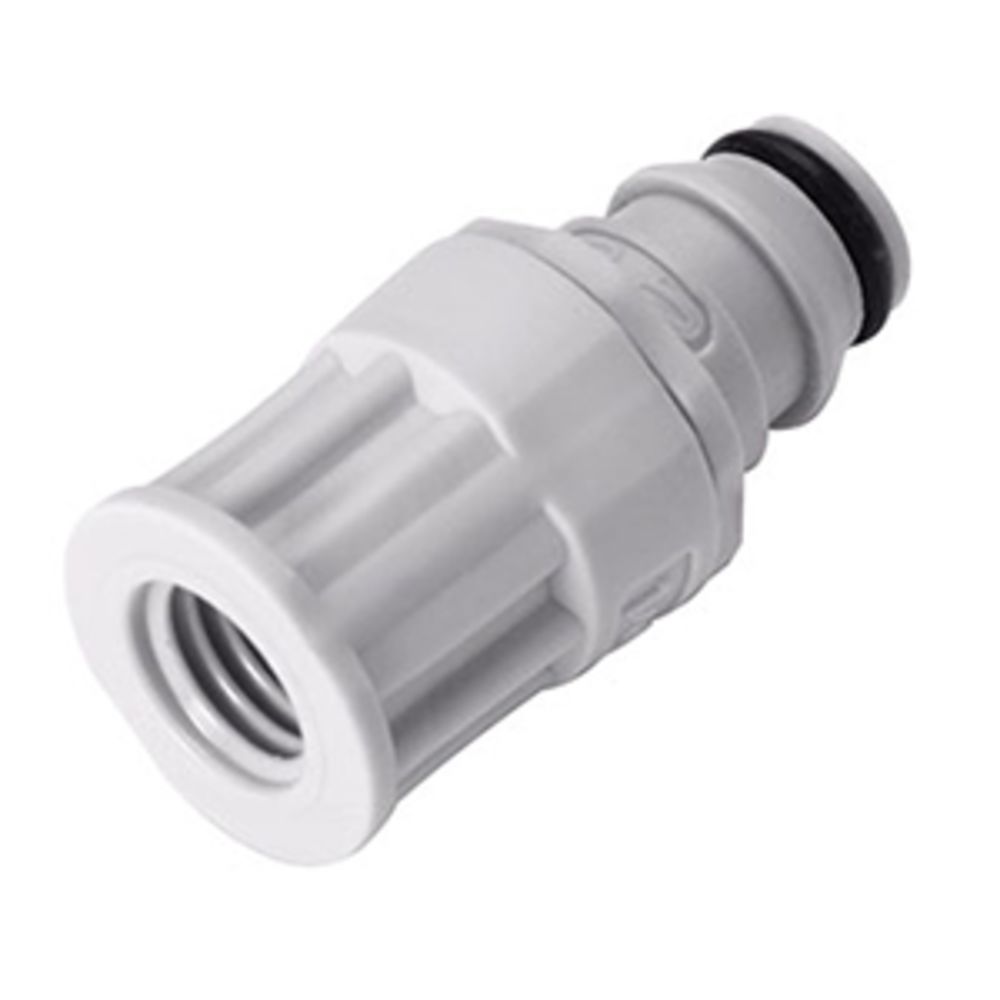 NS1D26042812 Valved In-Line Coupling Insert 1/4-28 Flat Bottom Port