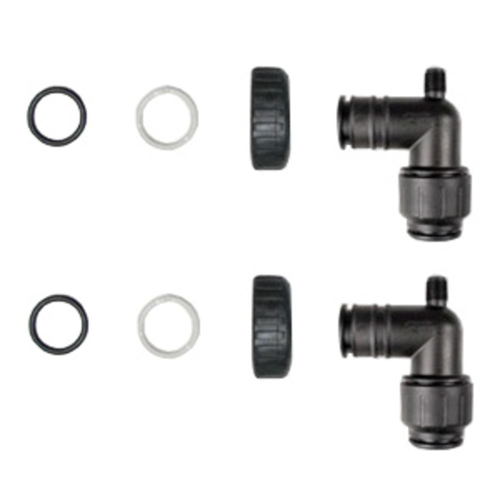 Clack WS1 V3007-15 John Guest 3/4" QC Elbow Assembly