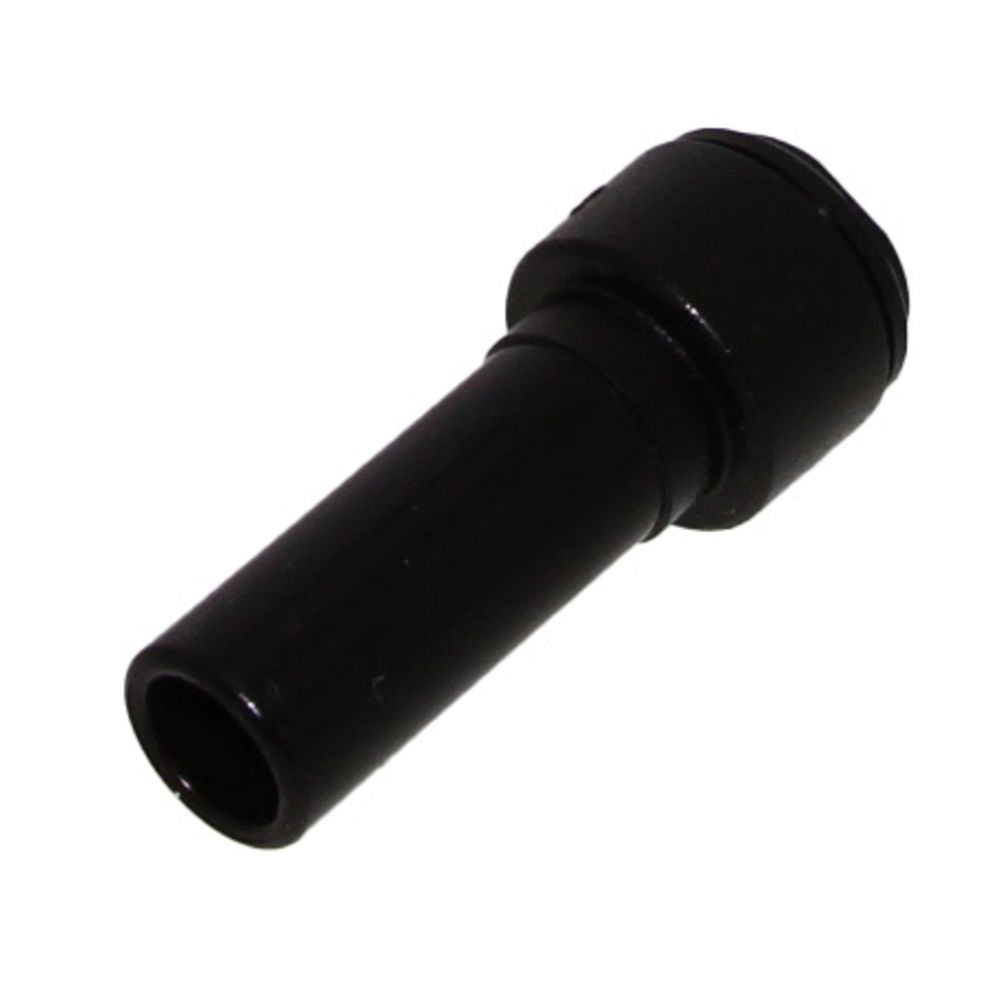 John Guest Reducer Stem Black Acetal - 8mm x 12mm Stem