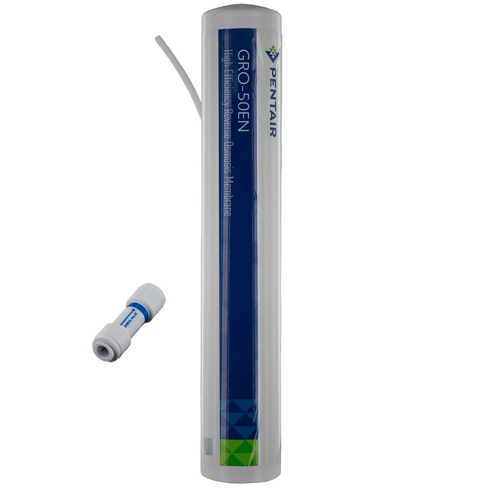 Pentair GRO-50EN TLC Encapsulated Membrane 50gpd with Check valve, No flow control