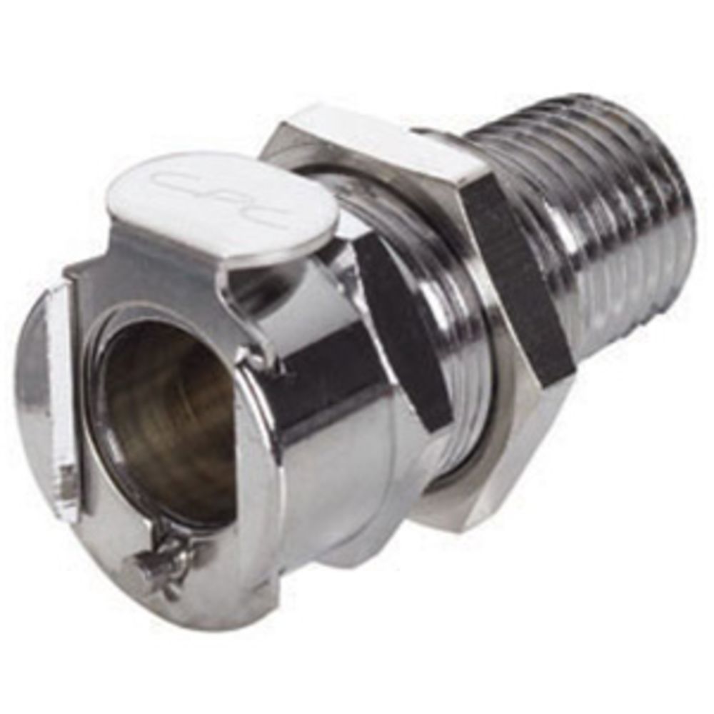 LC15004 Panel Mount Male Thread Coupling Body 1/4 NPT