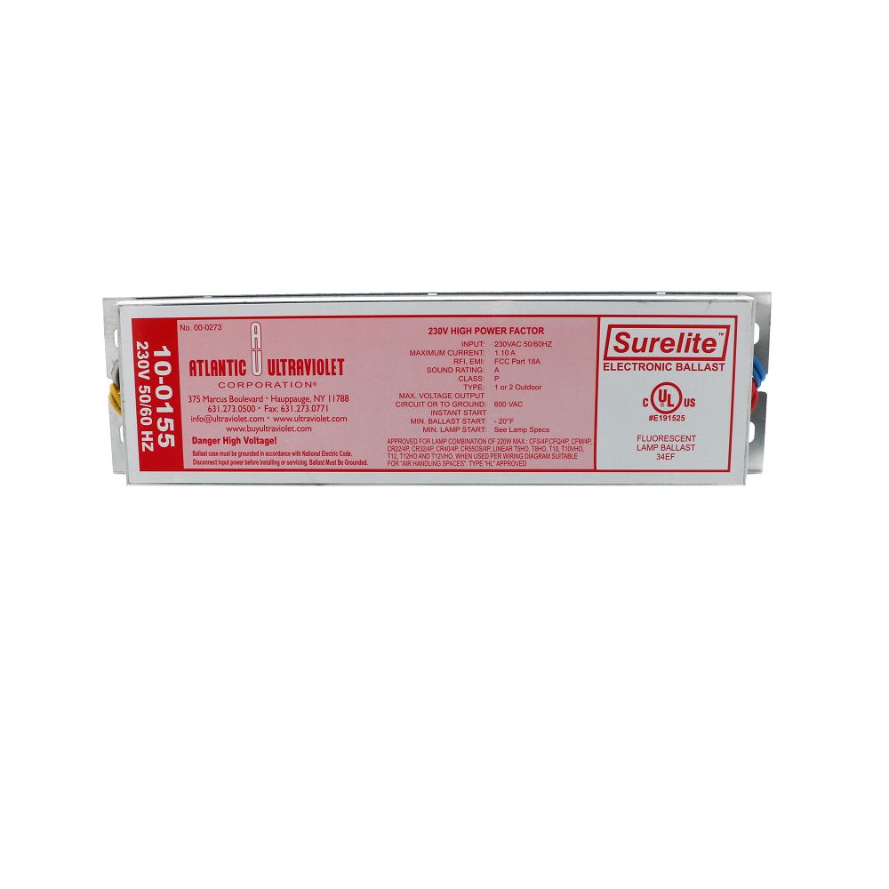 Atlantic UV 10-0155 Transformer Ballast 230V for S2400 & Larger