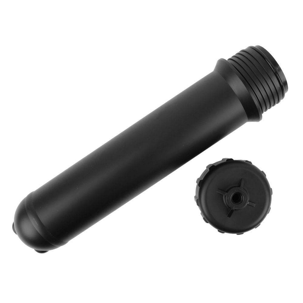 Neo-Pure Membrane Housing for Standard 12" Membranes, 1/8" FNPT Side Ports Permeate/Brine - Black