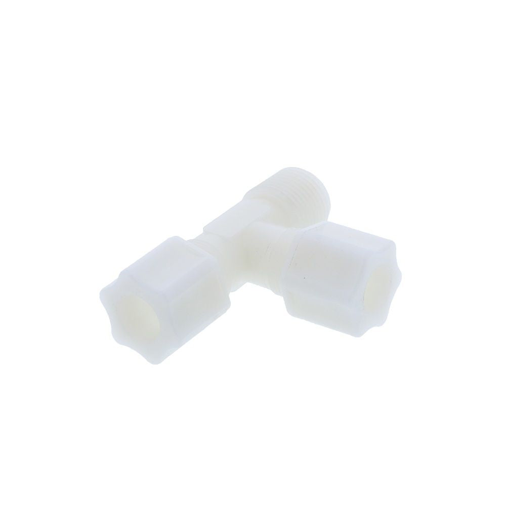 JACO 75-8-8-N-O Nylon Male Run Tee 1/2 OD Tube x 1/2 MPT