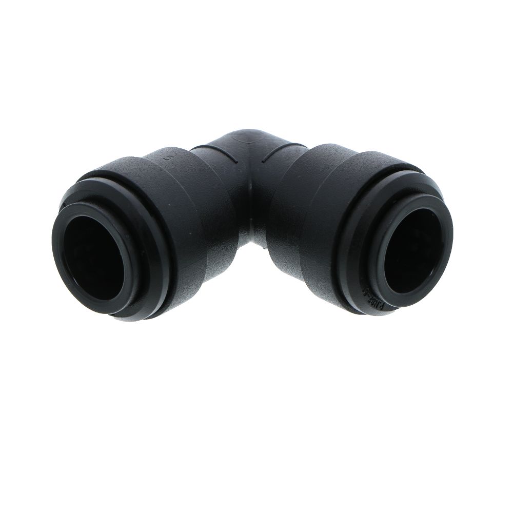 John Guest Union Elbow BLACK ACETAL - 12mm