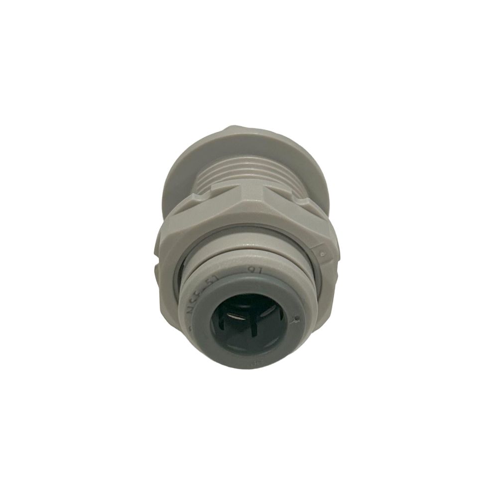 John Guest Bulkhead Union - 3/8 x 3/8