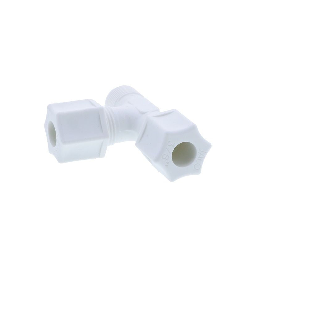 JACO 75-4-2-P-O Polypropylene Male Run Tee 1/4 OD Tube x 1/8 MPT