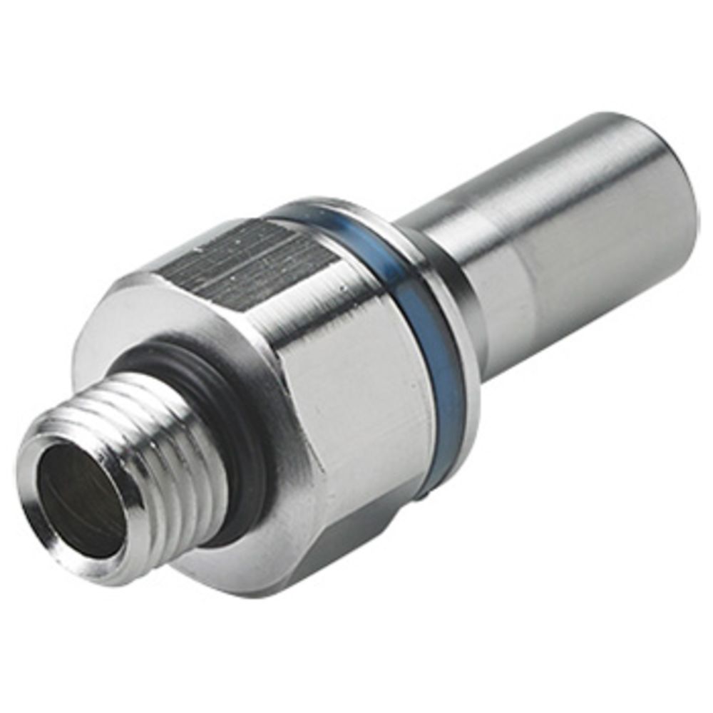 RPLQ4D46004BLU Rack and Panel Insert Straight Thread Port 1/4 SAE-04 Cool Blue