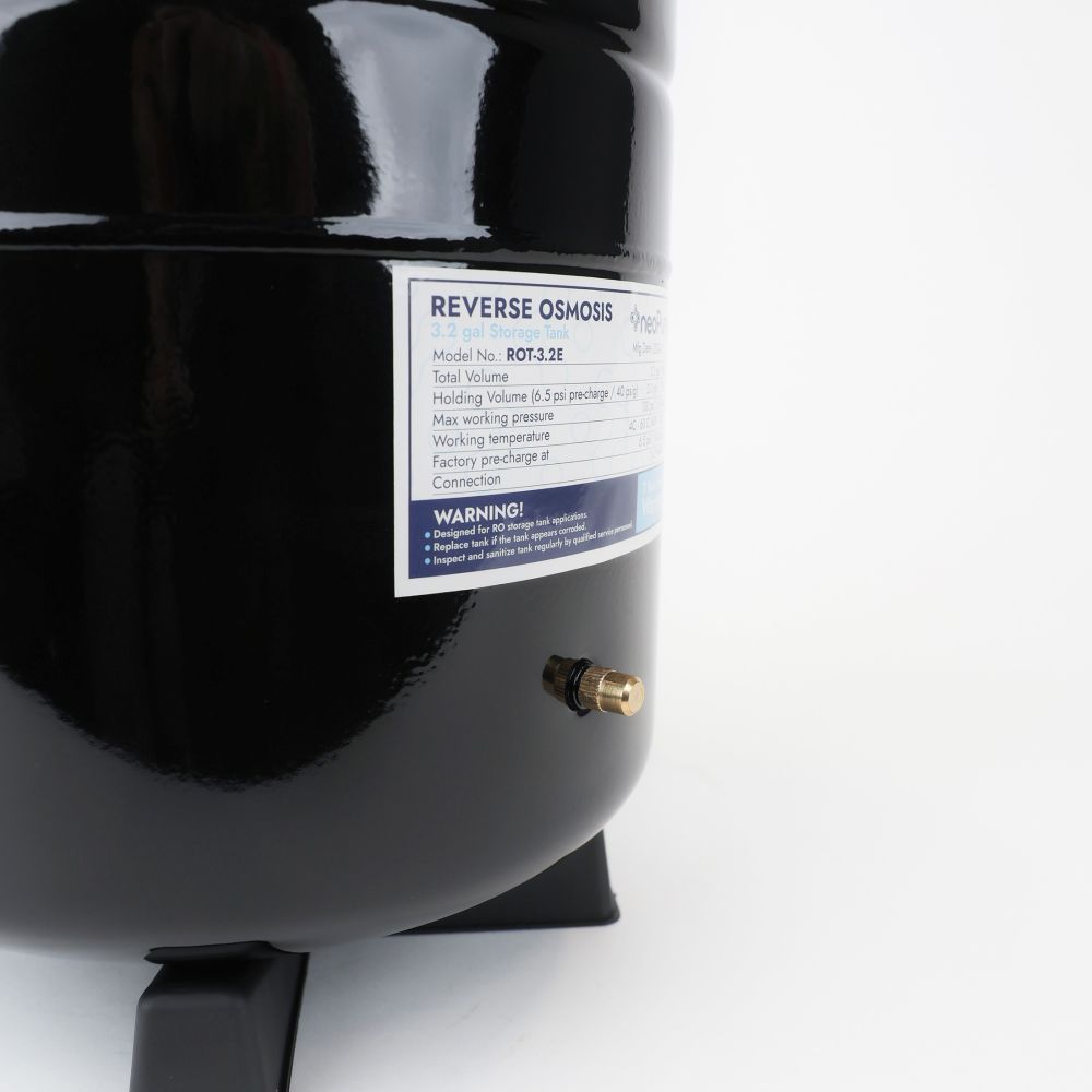 NeoPure Reverse Osmosis Storage Tank 3.2 Gallon OPEN BOX - Black