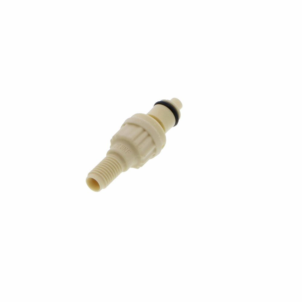 PMCD24042812 Valved Male Thread Coupling Insert 1/4-28 UNF