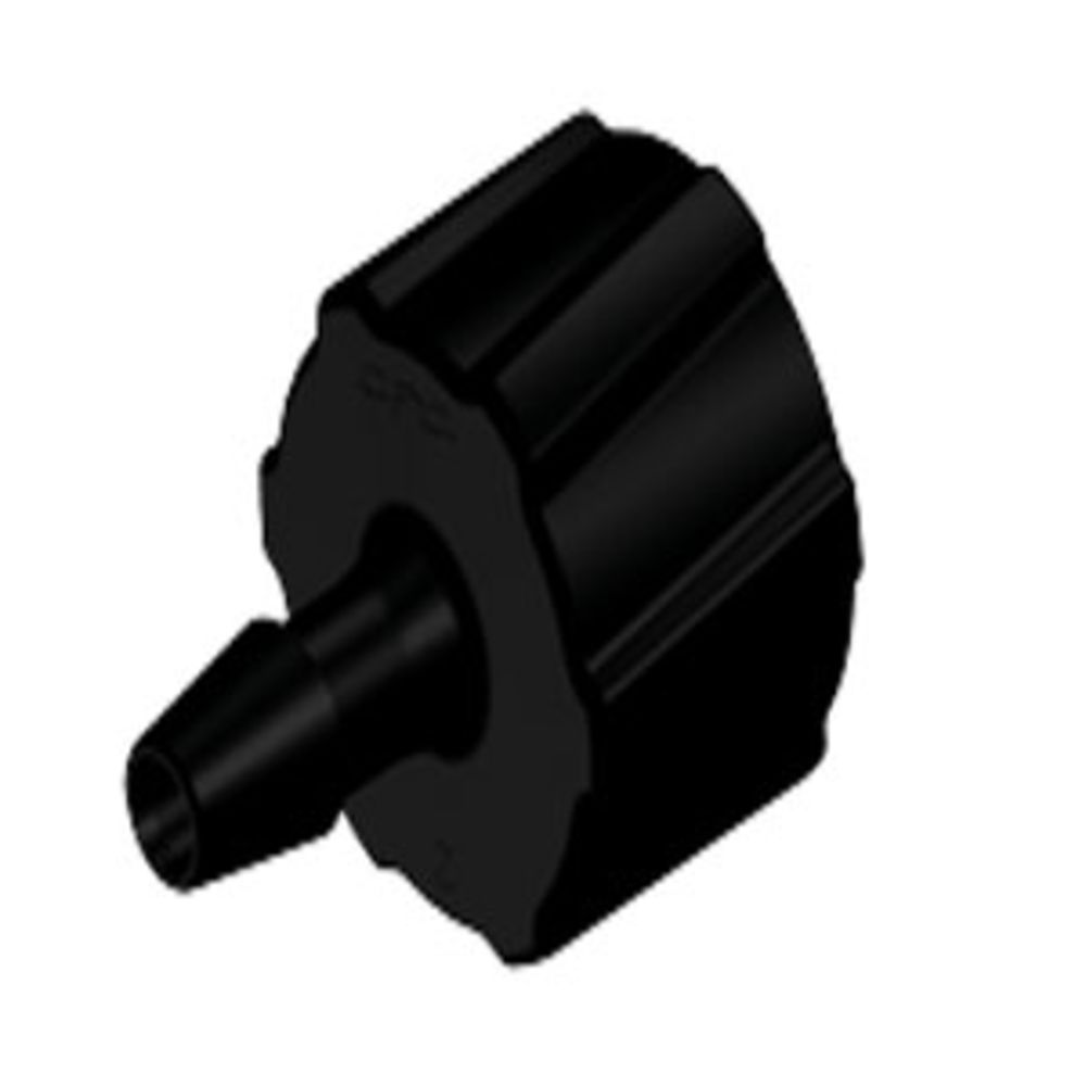 LM3131 Luer Fitting Black Nylon Male Luer X 3/32 HB