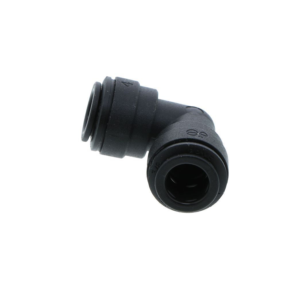John Guest Union Elbow Black Polypropylene - 3/8