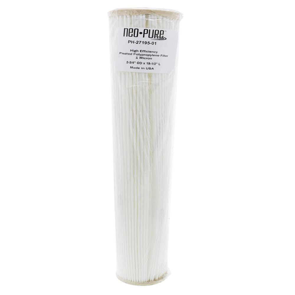 Neo-Pure 30" High Purity Polypropylene Filter 0.2 micron 222/Fin EPDM O-rings