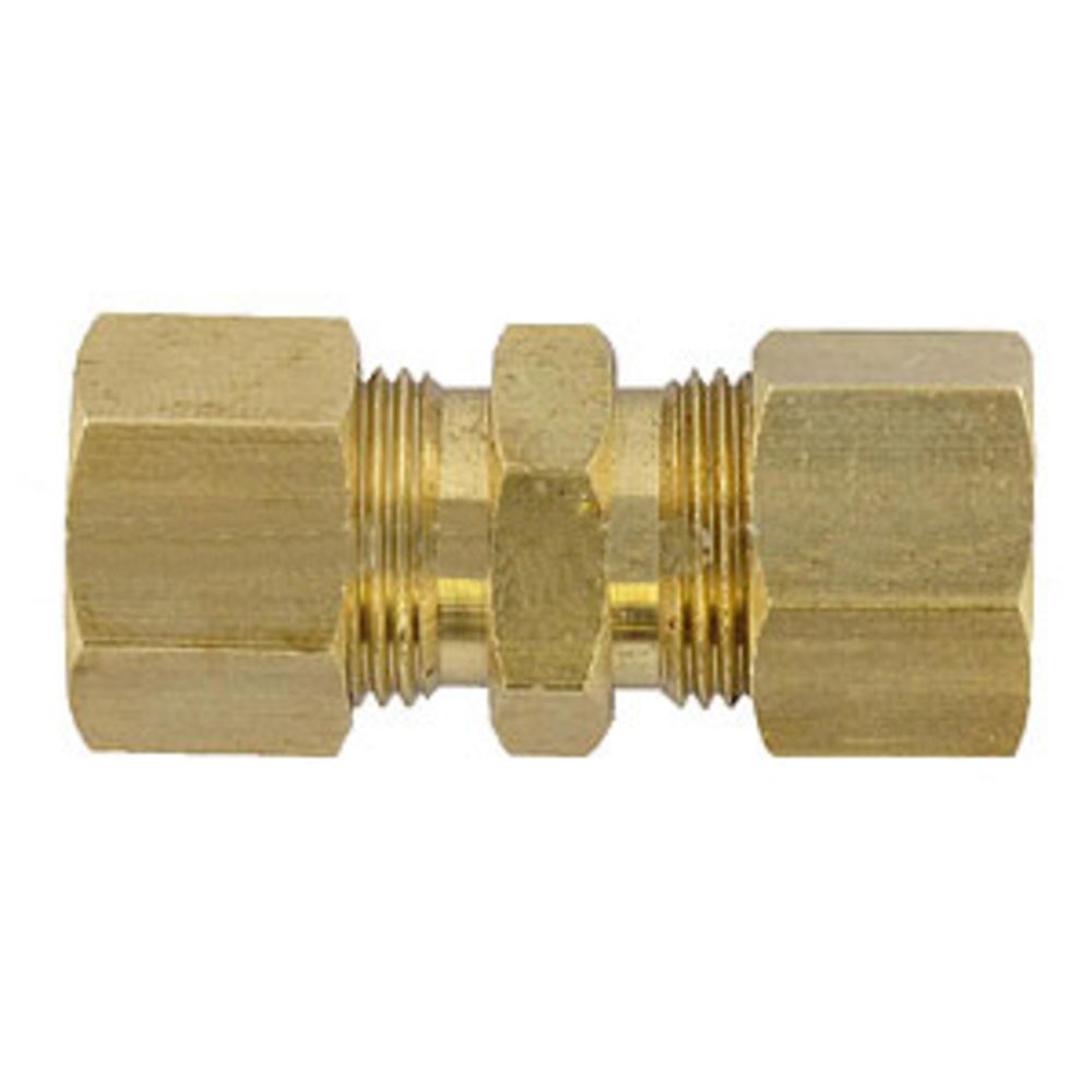 Brass Compression Union 5/16 x 5/16 Compression