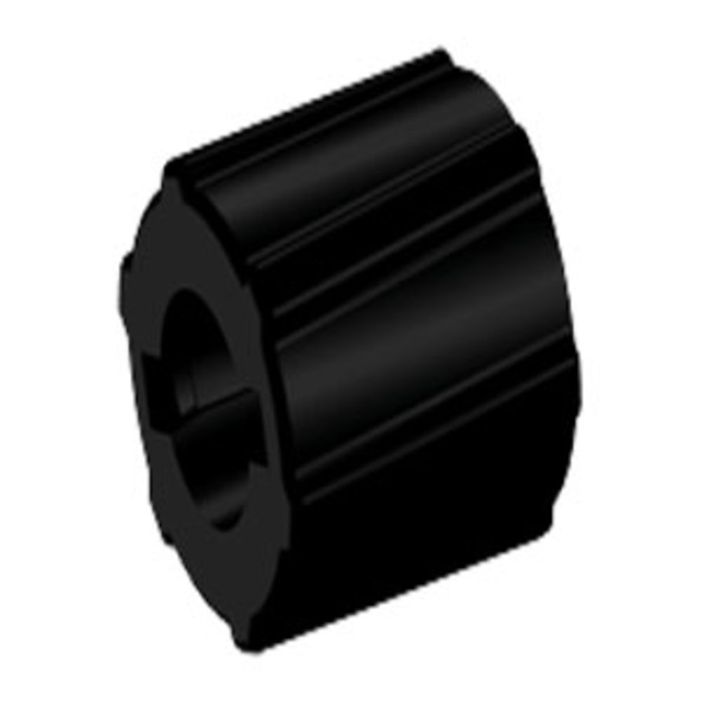 LMSL31 Black Nylon Stationary Luer Lock Rings