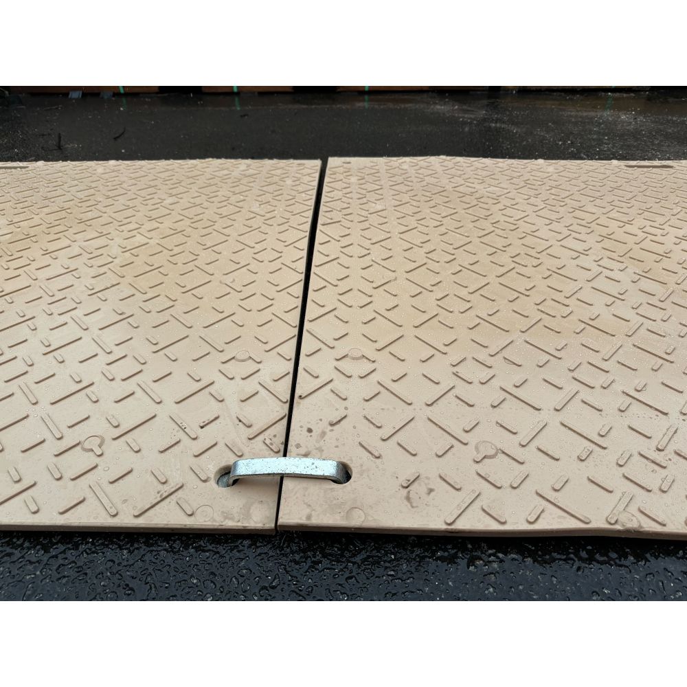 Ground Protection Mat 2-Way Over Mount Connector