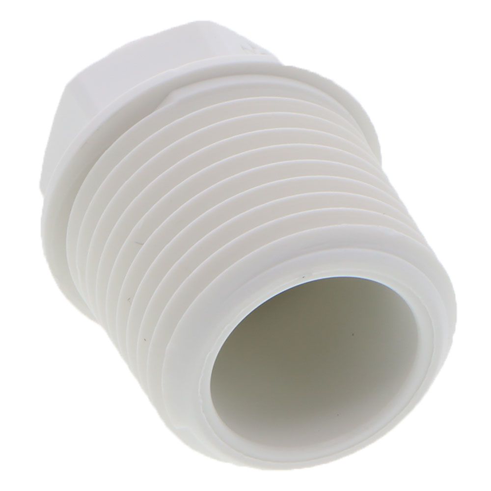 John Guest Male Connector NPTF Polypro - 1/4 x 1/2 NPTF