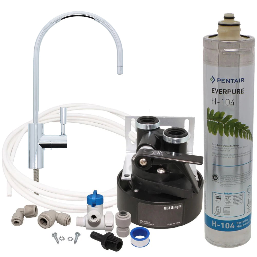 Everpure H-104 Drinking Water Filter System
