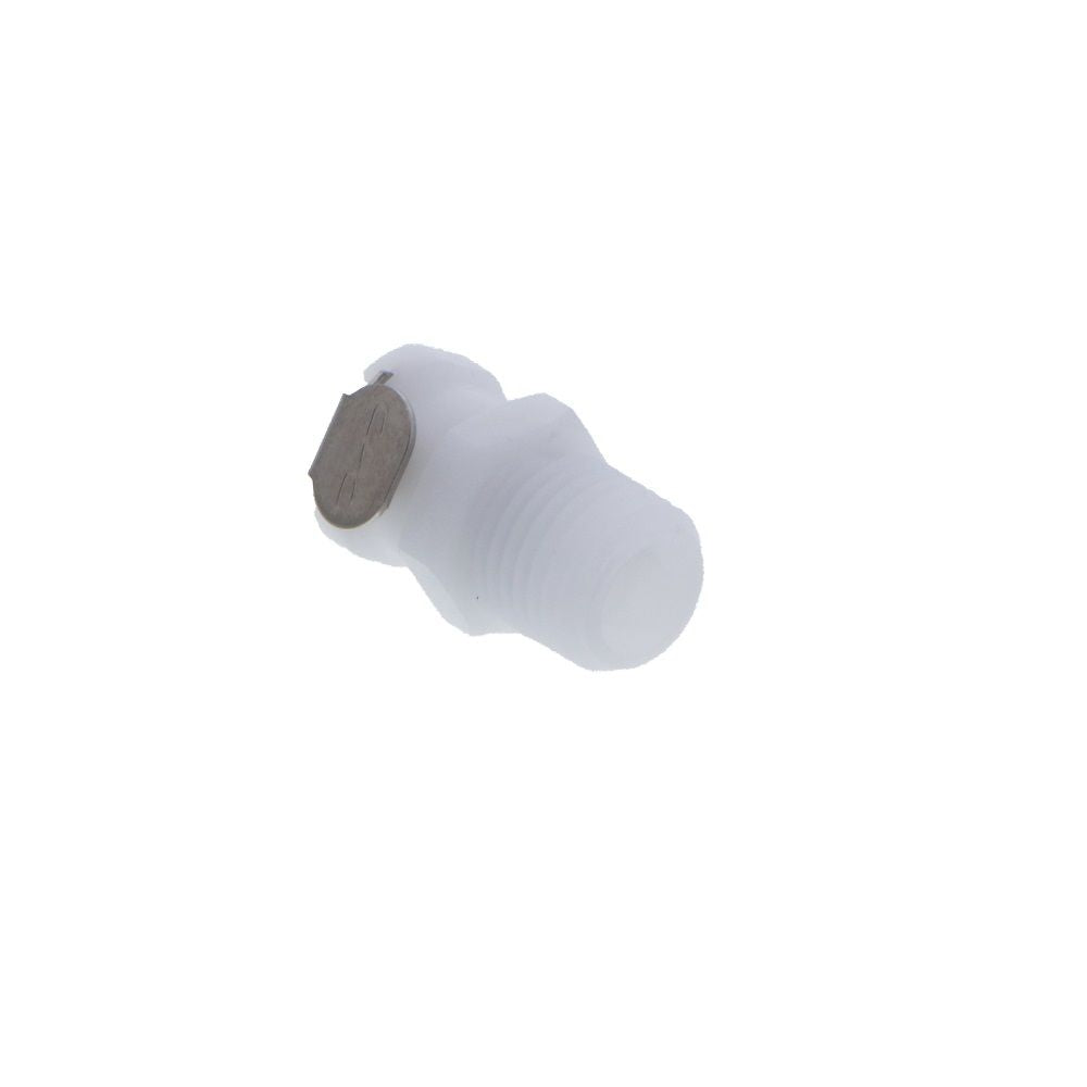 PMCD1004 Valved Male Thread Coupling Body 1/4 NPT
