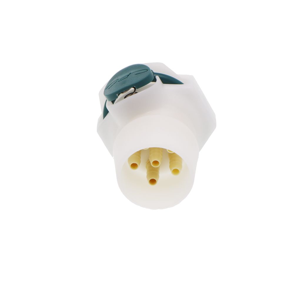 SXM170212 Non-Valved Hose Barb Coupling Body with Male Fitting Inserts 1/8 ID Barb