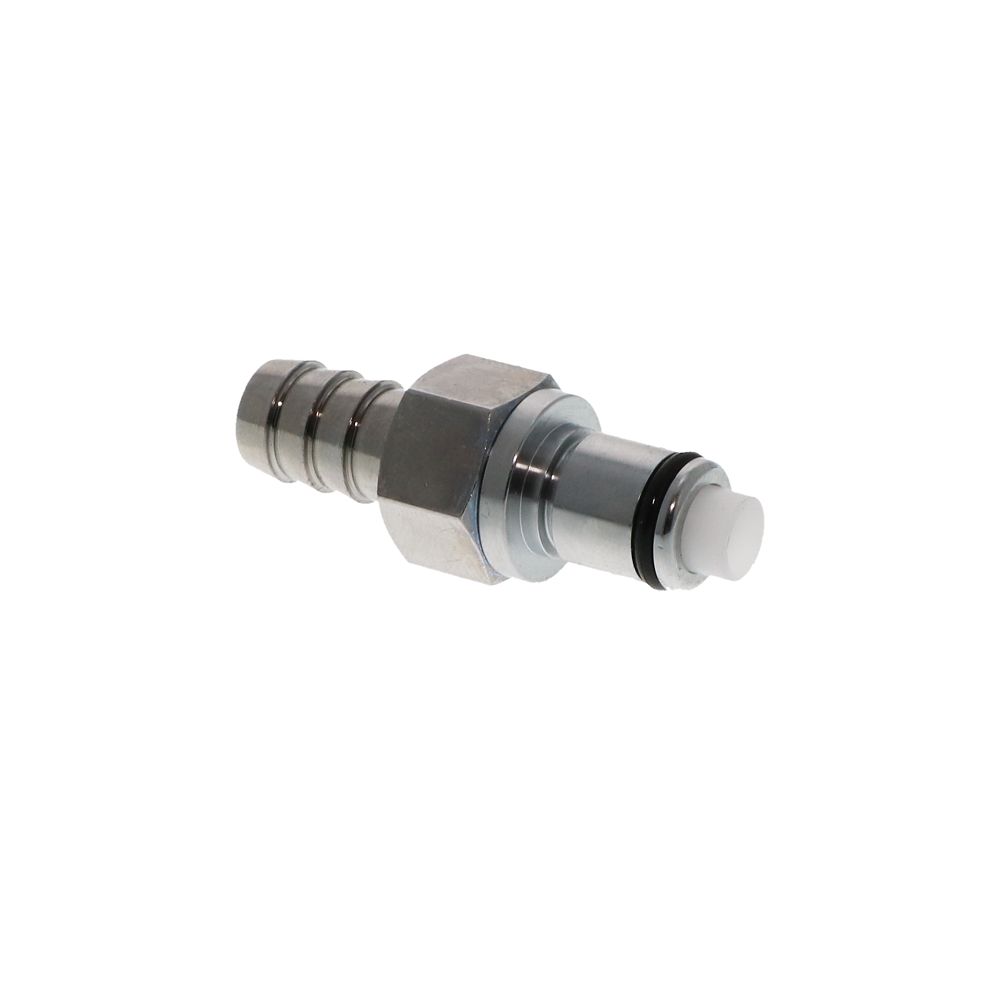 70900 NSF Valved In-Line Hose Barb Coupling Insert 3/8 ID Barb