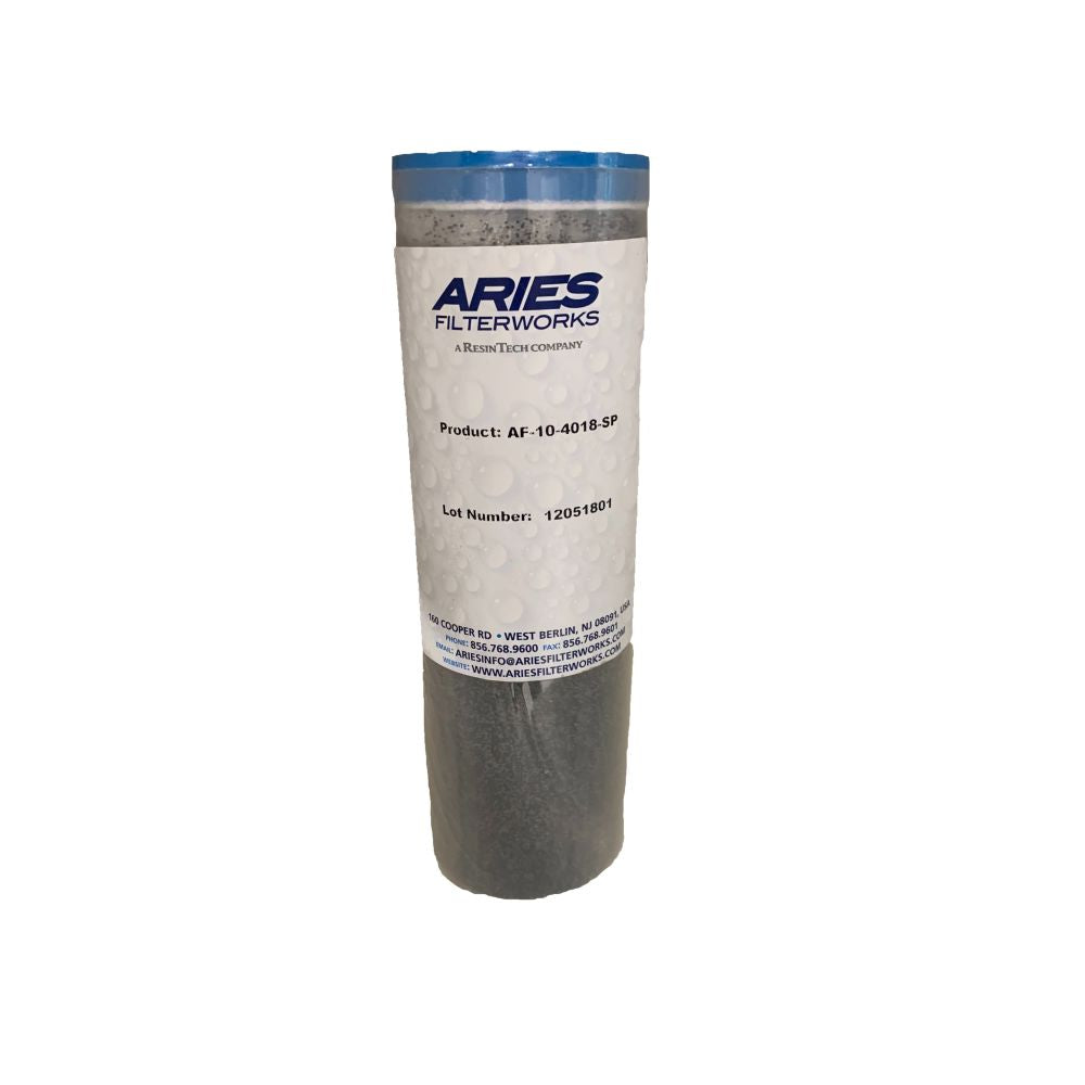 Aries 10" x 2-5/8" SC Grade Mixed Bed Deionization Cartridge