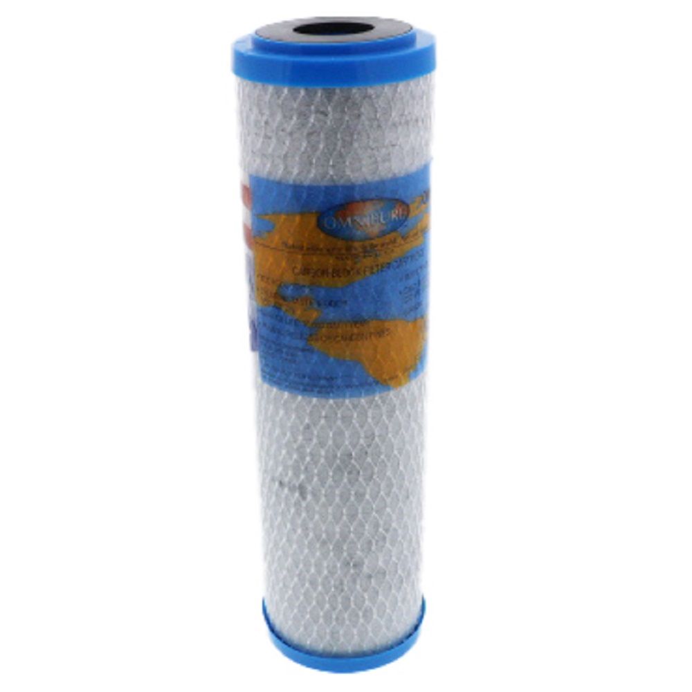 Omnipure OMB934-1 9-3/4" Coconut Shell Carbon 1mic Block Filter