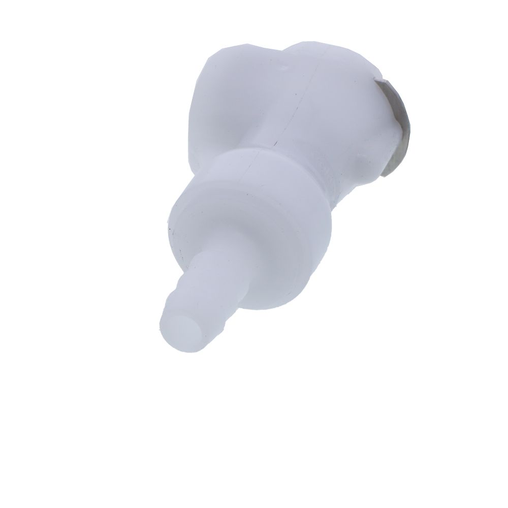 PLCD17004 NSF Valved In-Line Hose Barb Coupling Body 1/4 ID Barb